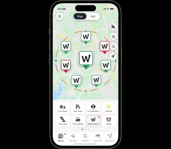 Dot Weigh Stations Map